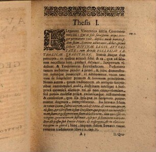 Disp. theol. de authoritate antiquitatis ecclesiasticae