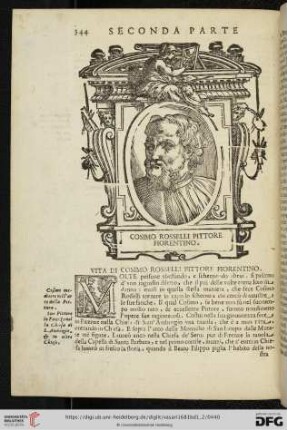 Vita di Cosimo Roselli Pittore fiorentino
