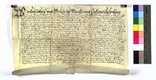 Geburtsbrief für Mathes Dollmann von Schrozberg
