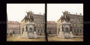 Reiterdenkmal Ludwig I. auf dem Odeonsplatz, München