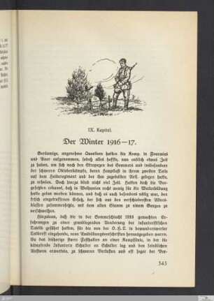 IX. Kapitel: Der Winter 1916-17