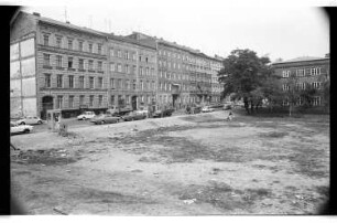 Kleinbildnegativ: Manteuffelstraße, Adalbertstraße, 1976