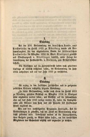 Die XII. Versammlung süddeutscher Forstwirthe an Pfingsten 1855 in Stuttgart