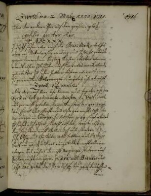 Zwolle 2. - 6. Mai 1710