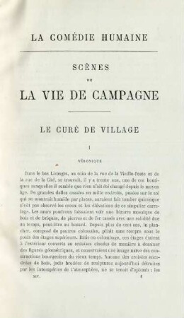 Le curé de village