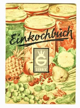 Gerrix-Einkochbuch