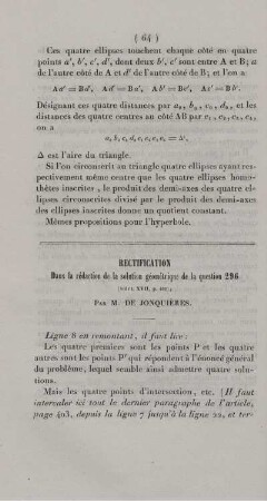 Rectification.