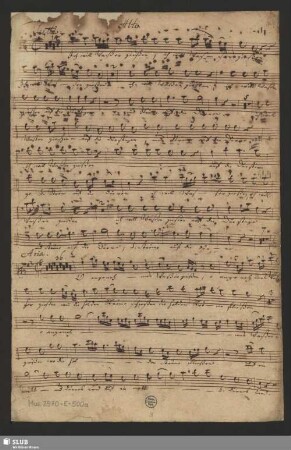 Alto [solo + coro]
