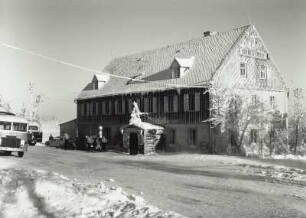 Zinnwald-Georgenfeld. Gasthof "Grenzsteinhof"