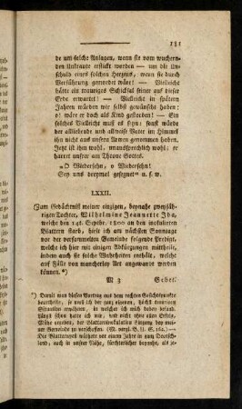 181-194, Abschnitt LXXII.
