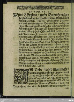 Leichenpredigt : Christliche Leich-Predigt