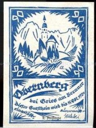 Obernberg, Tirol 90 Heller