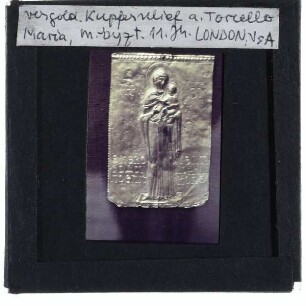 Byzantinische Plastik, Ikone der Maria mit Kind