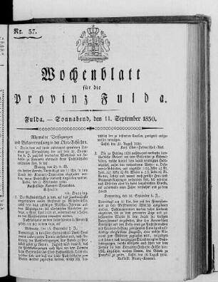 Nr. 37., Ausgabe vom 11. September 1830