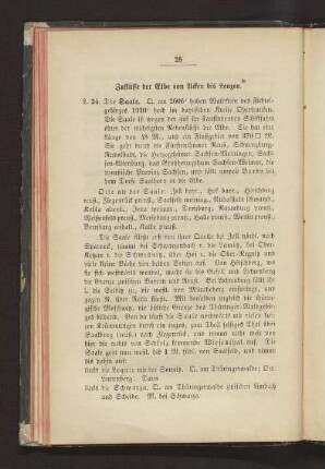 Zuflüsse der Elbe von Acken bis Lenzen