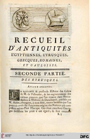 II: Des Étrusques
