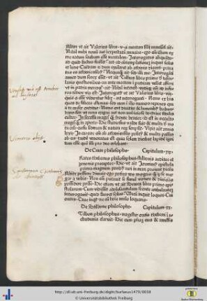 De Crate et Stilbone philosophis
