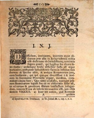 Diss. inaug. de iurisdictione academiarum privilegiaria in causis criminalibus