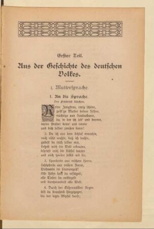 1. Muttersprache
