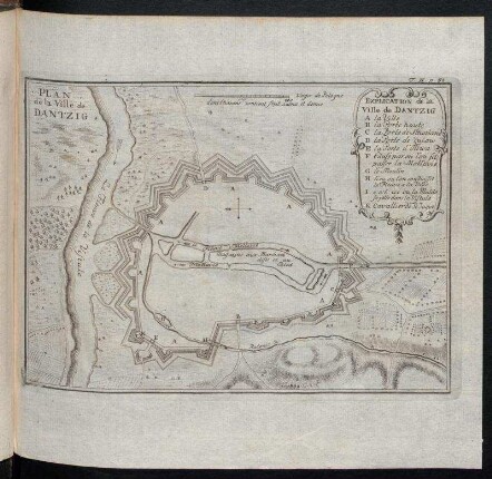 Plan de la Ville de Dantzig