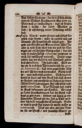 102-104, Anastasia. Marcs, wann ich euer aufrichtigs ...