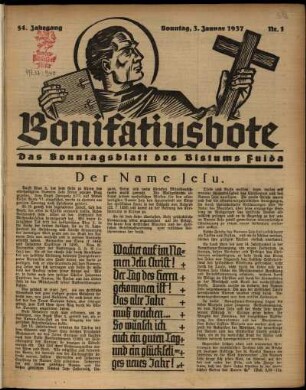 Ausgabe vom Sonntag, den 03. Januar 1937.