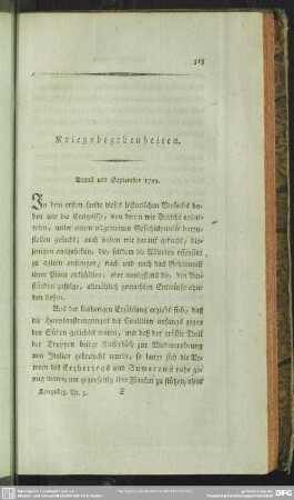 August und September 1799