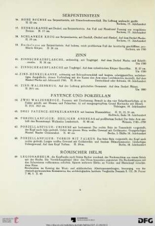 Zinn (Nr. 60-63)