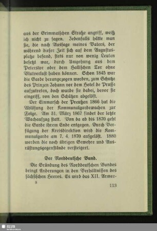 Der Norddeutsche Bund