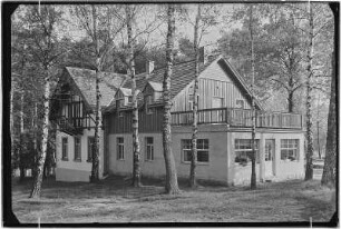 Gohrisch. Ferienheim Haus Warnatz. Rückansicht