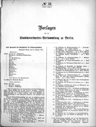 No. 52 (810-812), 24. Oktober 1891
