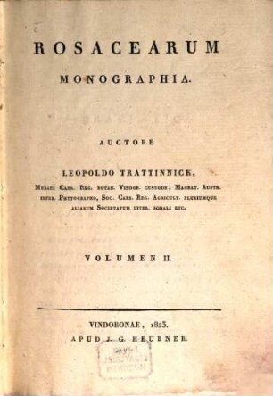 Rosacearum monographia. 2, Contines familiae rosacearum generis rosae series XX posteriores