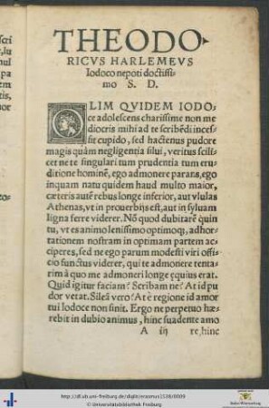 Desyderii Erasmi Roterodami de Contemptu mundi Epistola