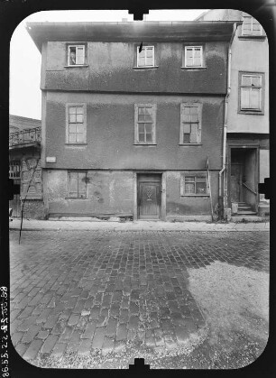 Erfurt-Altstadt, Fischersand 25. Wohnhaus. Straßenfront