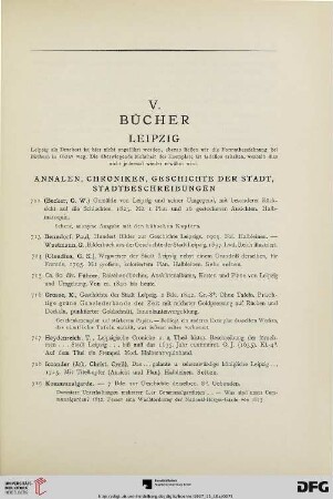 V. Bücher (Nr. 712-899)