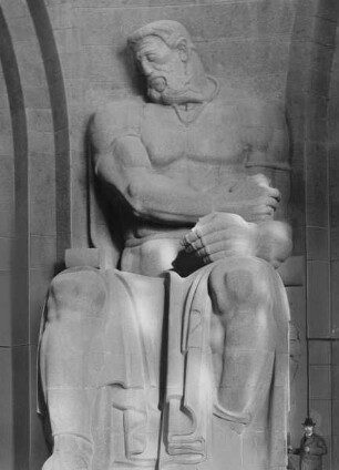 Völkerschlachtdenkmal — Figur