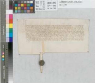 Revers des Knappen Bernard von Hurde, daß Erzbischof Dietrich als Verwahrer des Stifts Paderborn ihm das Schloß Nyenhus in Pfandnutzung übergeben habe.
