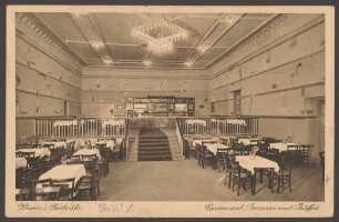 Ansichtskarte Kliem´s Gartensaal mit Büffet an der Hasenheide