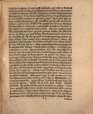 Exercitatio acad. de novissimis