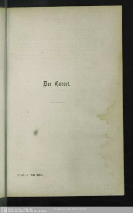 Der Curort