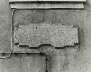 Inschrifttafel, Heidenau (Kreis Pirna)