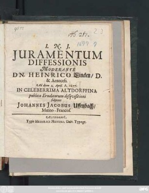 Iuramentum Diffessionis