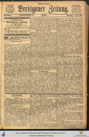 07.04.1901 (Erstes Blatt)