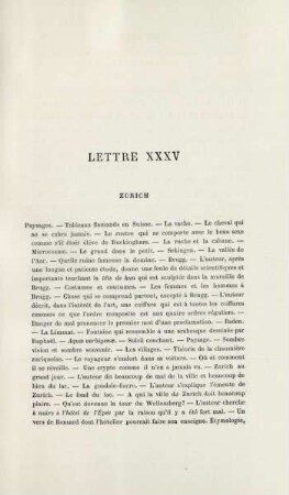 Lettre XXXV