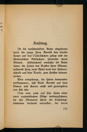 173-184, Frühling