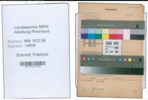 Entnazifizierung Friedrich Schmidt , geb. 19.04.1904 (Reg.Rat)