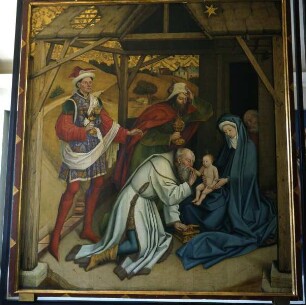 Marienaltar — Anbetung der Heiligen Drei Könige
