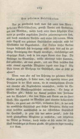 129-147 "Von geheimen Gesellschaften"