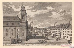 Egidienplatz mit Blick zum Heumarkt