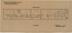 Landbauamt München; München; Prinz-Carl-Palais, Umbauten - Grundriss 1. OG